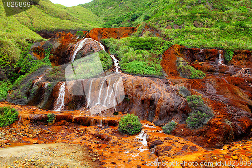 Image of Golden waterfall, Taiwan