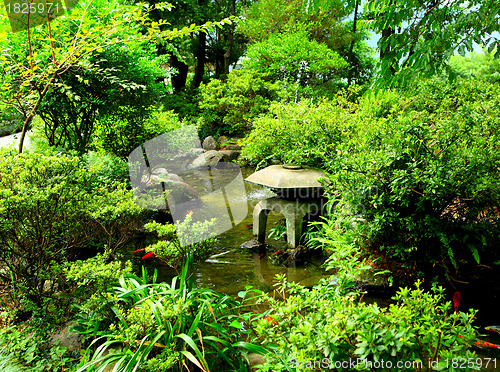 Image of chinese traditional garden