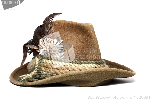 Image of vintage hunting hat