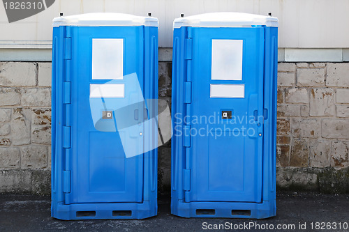 Image of Portable toilets