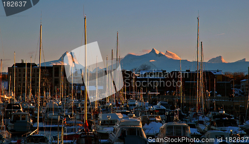 Image of Bodø small boats harbour