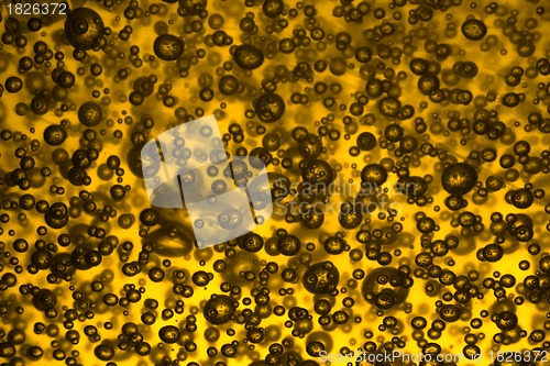 Image of yellow beer background