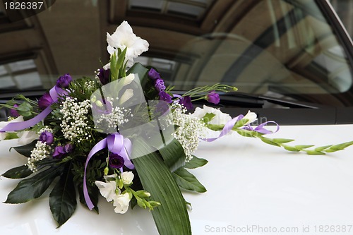 Image of wedding flower background 