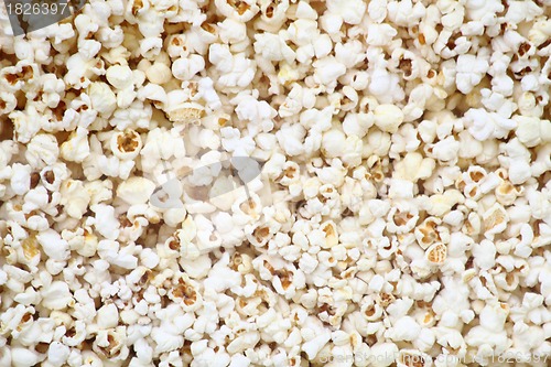 Image of popcorn background