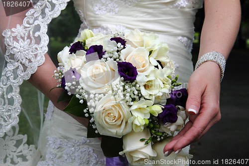 Image of wedding flower background 