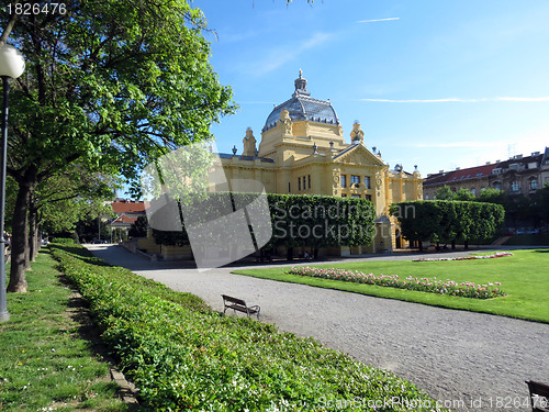 Image of The Art Pavilion in Zagreb