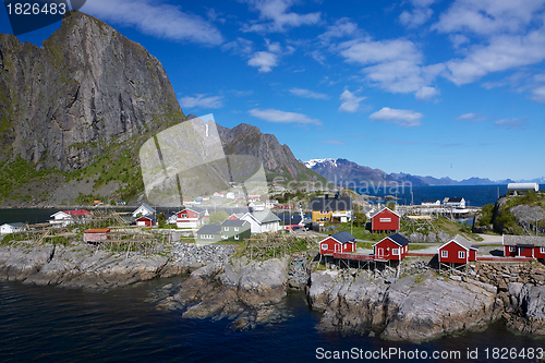 Image of Village of Hamnoy on Lofoten