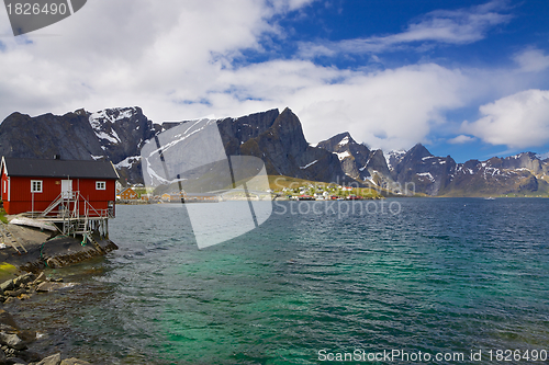 Image of Norwegian fjord