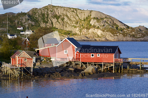 Image of Fishing huts