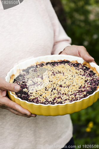Image of Blueberry pie