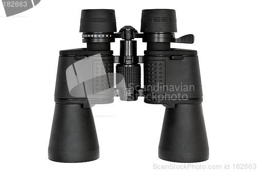 Image of Binoculars - Top View w/ Path