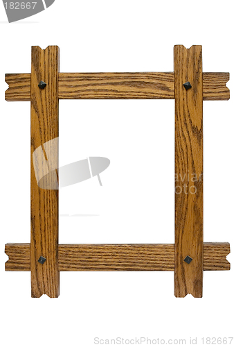 Image of Rustic Picture Frame w/ Path