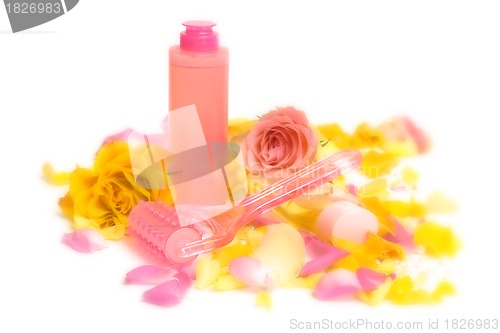 Image of Pink cosmetics