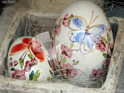 Image of Easter eggs