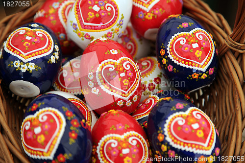 Image of Easter eggs