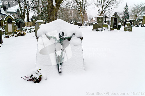 Image of Snowy grave