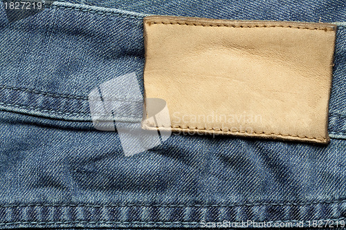 Image of Jeans label