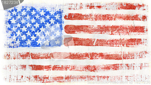 Image of Grunge flag