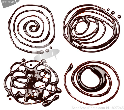Image of Chocolate drips