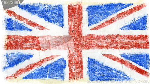 Image of Painted flag