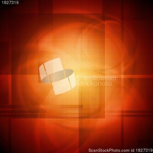 Image of Bright orange design