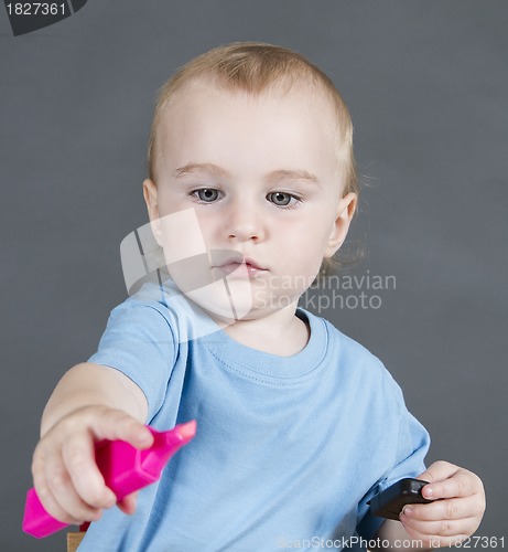 Image of child with open highlighter