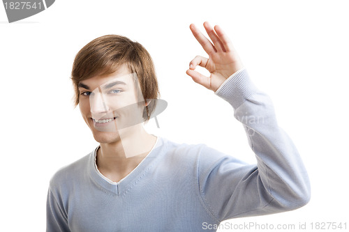 Image of Confident young man