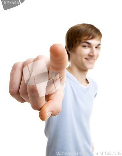 Image of Pointing to you