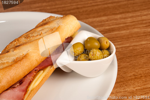 Image of Bacon baguette