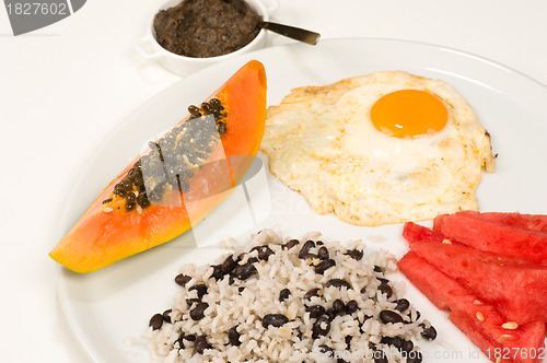 Image of Central American breakfast