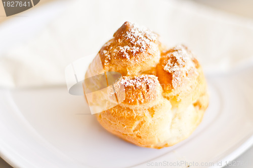 Image of Delicious cream filled pastry