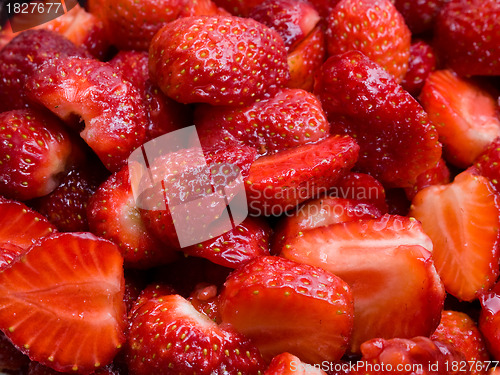 Image of Fresh strawberries