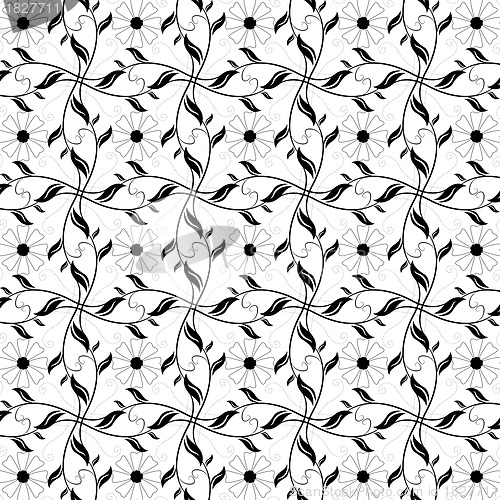 Image of Seamless Floral Pattern