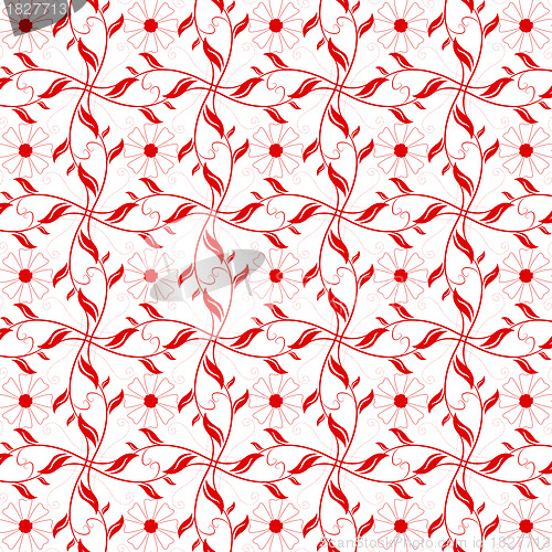 Image of Seamless Floral Pattern