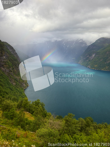 Image of View of Geiranger