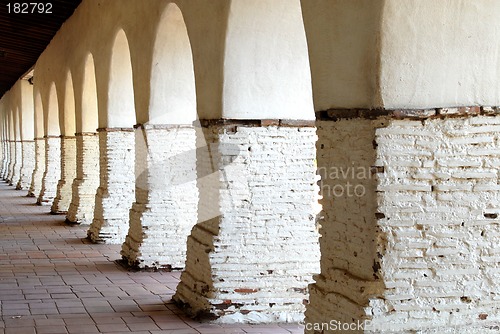 Image of The Arches at the San Juan Bautista Mission