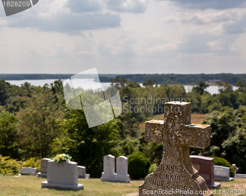 Image of Graves at St Ignatius church Maryland