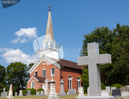 Image of St Ignatius church Chapel Point Maryland