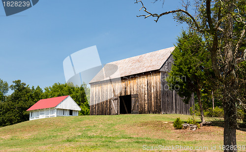 Image of Barns at Thomas Stone house in Maryland