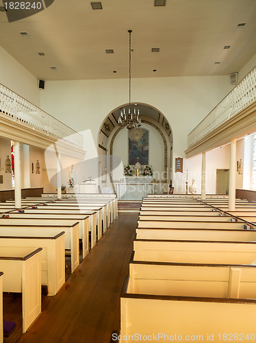 Image of St Ignatius church Chapel Point Maryland