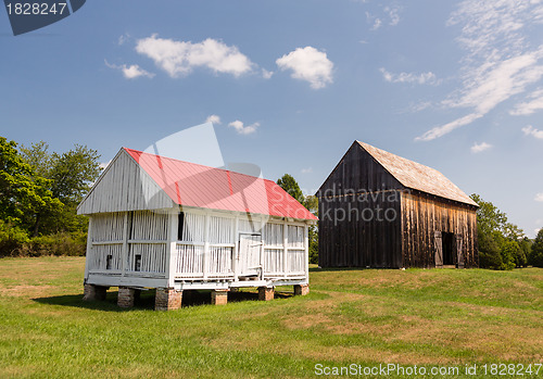 Image of Barns at Thomas Stone house in Maryland