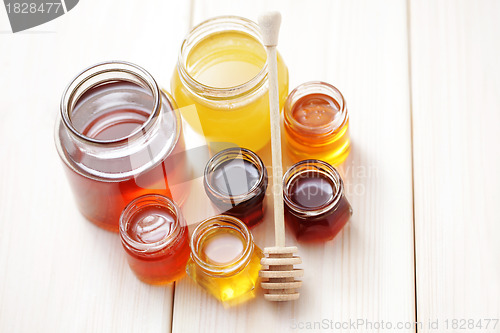 Image of lots of honey