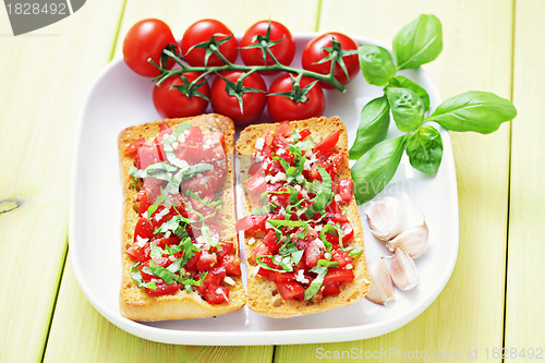 Image of bruschetta