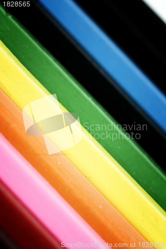 Image of Close-up pencil.