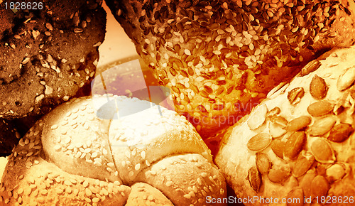 Image of Assortment of baked bread