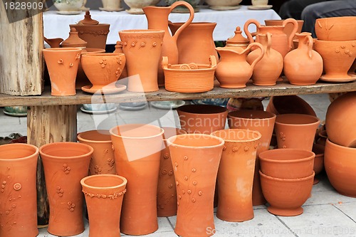 Image of Terracotta pottery