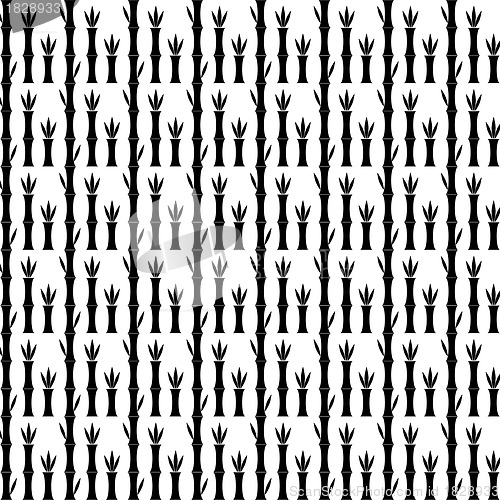 Image of Seamless Bamboo Pattern