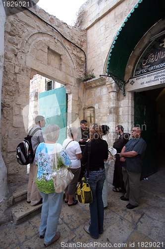 Image of Jerusalem, Via Dolorosa, 9th Stations of the Cross