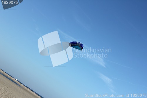 Image of kite flying at the beach