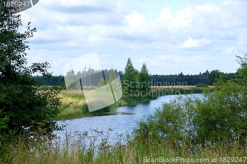 Image of Landscape with lake